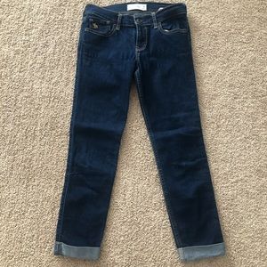 Cropped kids Abercrombie jeans
